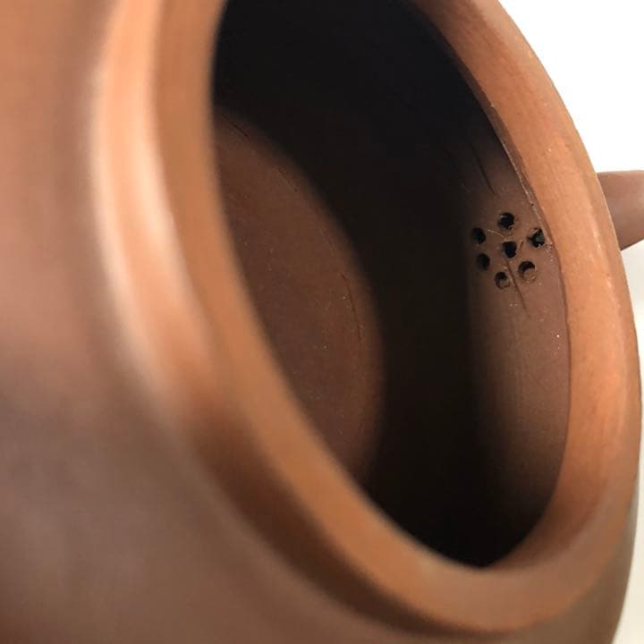 中国　急須　紫砂◯ 宜興　茶器　茶道具　◯中国美術　銘あり　レトロ　アンティーク