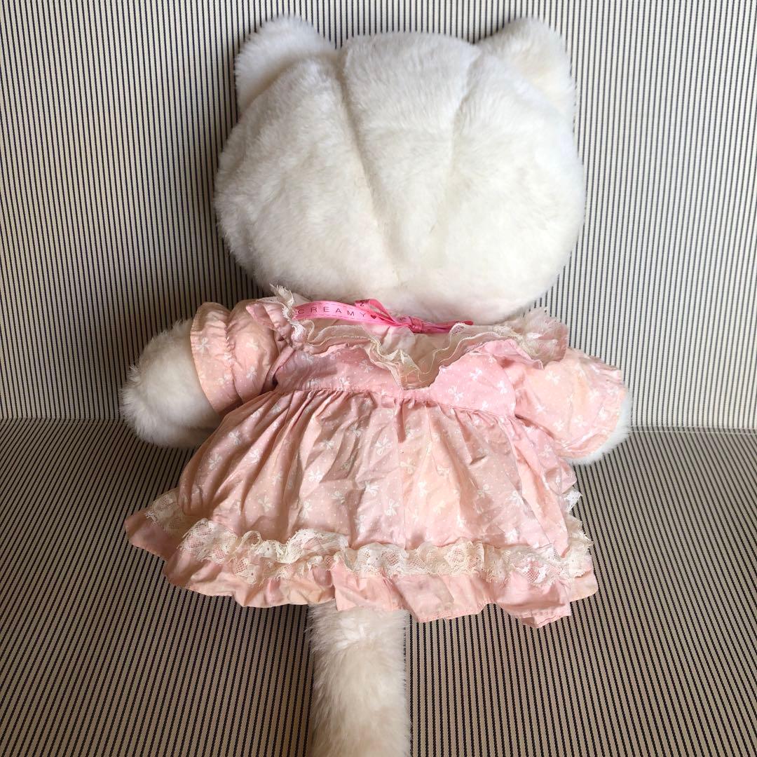 吉徳　ヨシトク　クリーミー　ぬいぐるみ　ネコ　レトロ