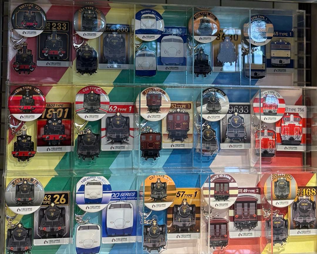 ［京都鉄道博物館限定］鉄道シリーズトレーディングキーホルダー　1個〜購入可