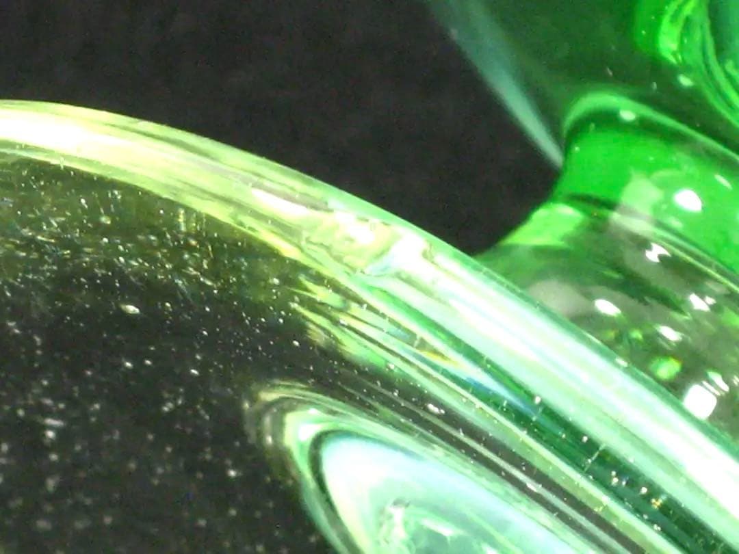 ウランガラス　氷コップ