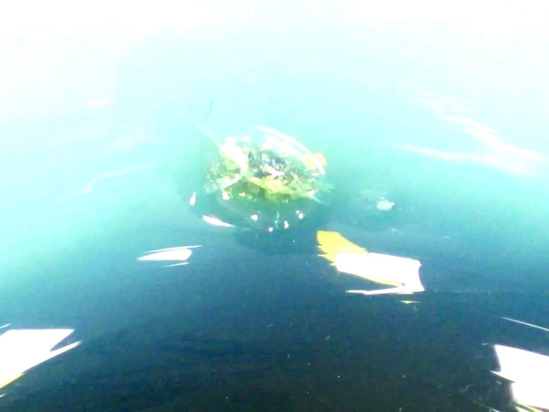 ウランガラス　氷コップ