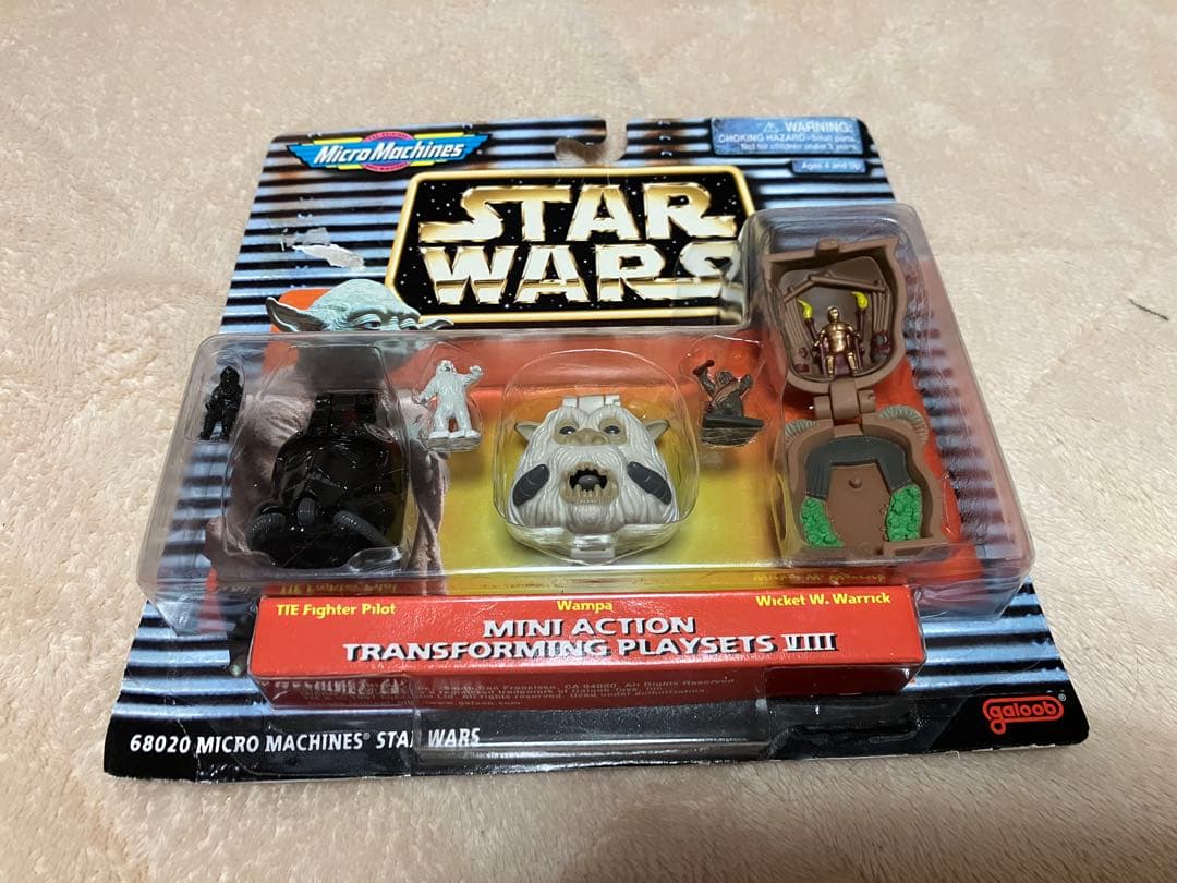 スターウォーズ　マイクロマシン　フィギュアヘッドコレクション　おまけ付き