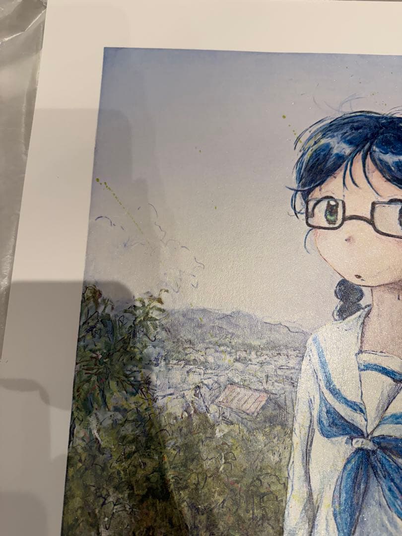 くらやえみ A Place With Ocean View 版画 サイン入り