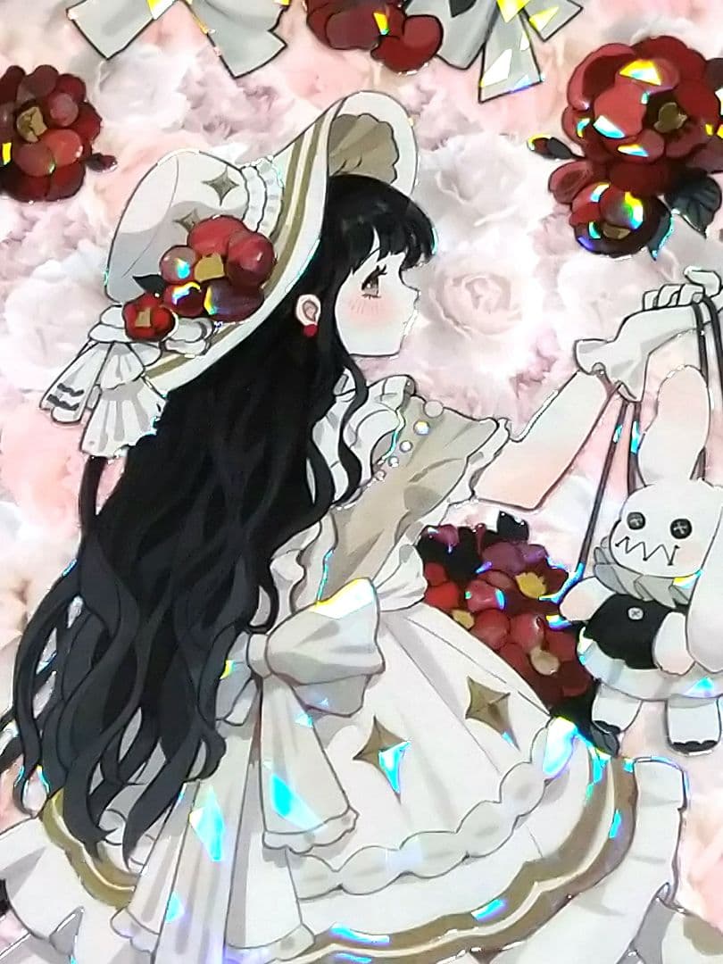 ✩完売御礼✩J616＃系梦花傀(贝壳光)E厘米切り売り海外人物マステ女の子