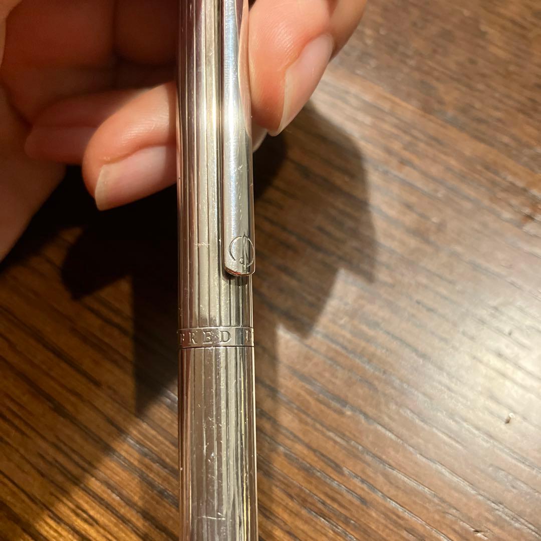 ダンヒル　ボールペン　銀