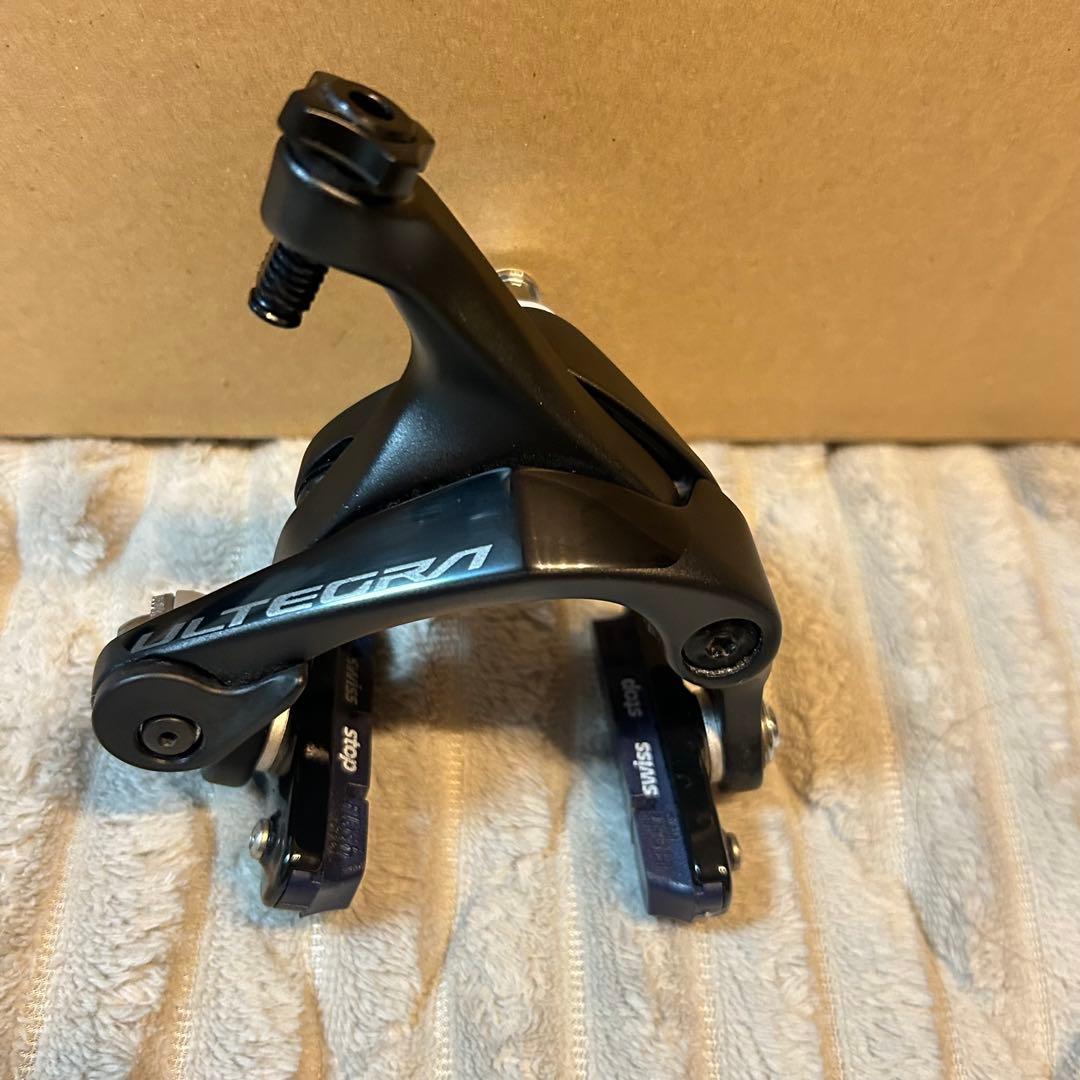 ②Shimano BR-R8100 ブレーキ前後セット 黒