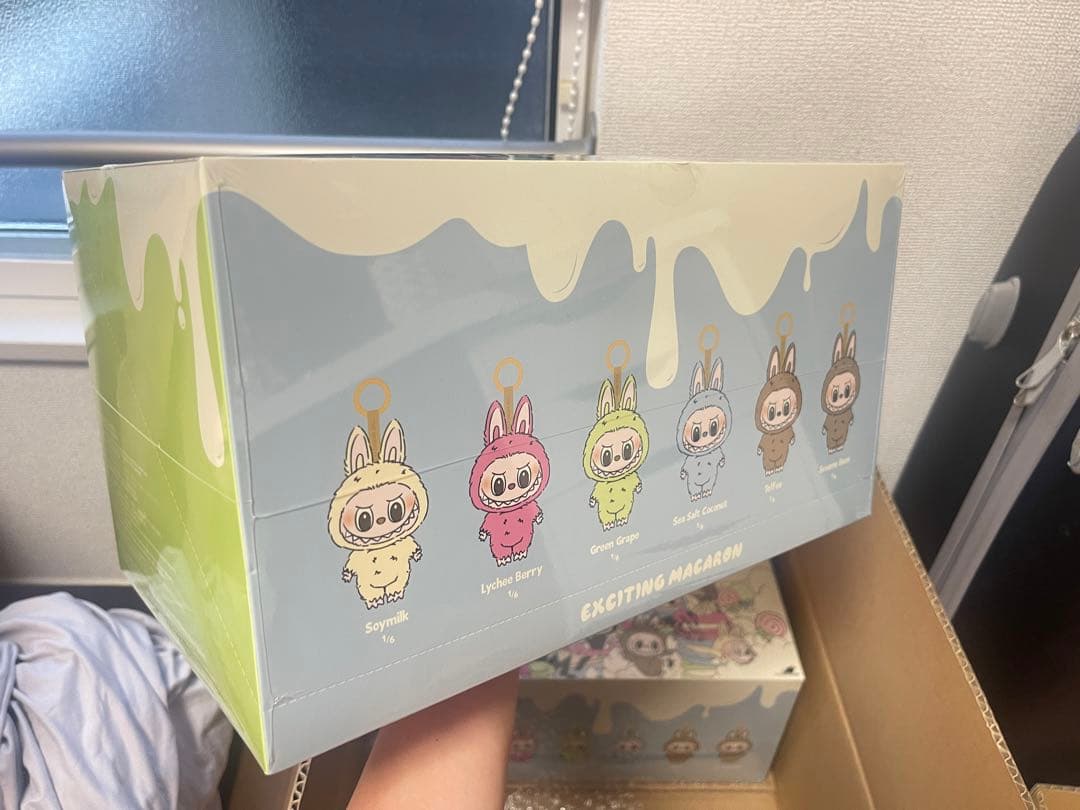 THE MONSTERSExciting Macaronぬいぐるみソートボックス