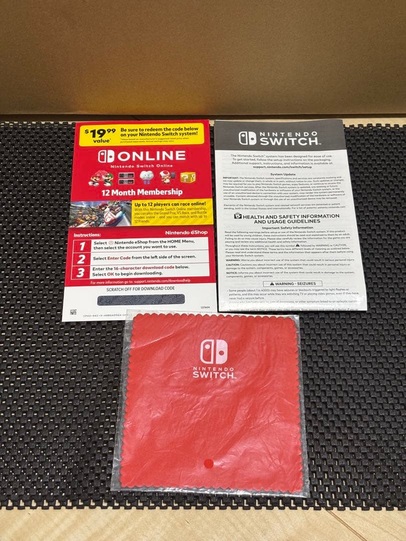 ★新品未開封★ 北米版 Nintendo Switch マリオカート8デラックス