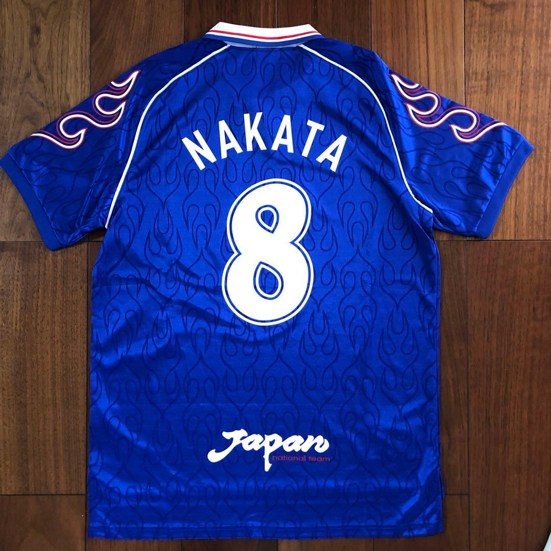 【未使用】1998 フランスW杯 日本代表 中田英寿 アシックス オフィシャル