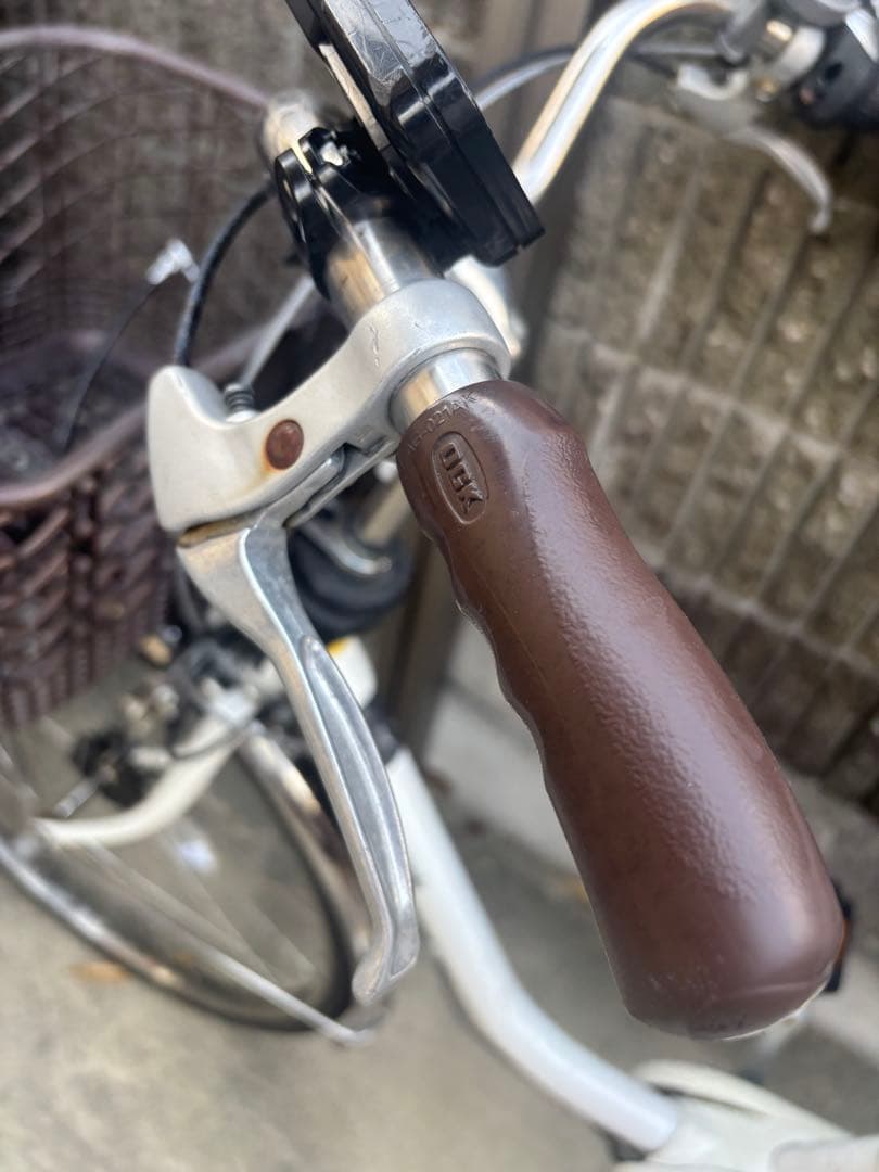 Panasonic電動自転車 ホワイト 26インチ