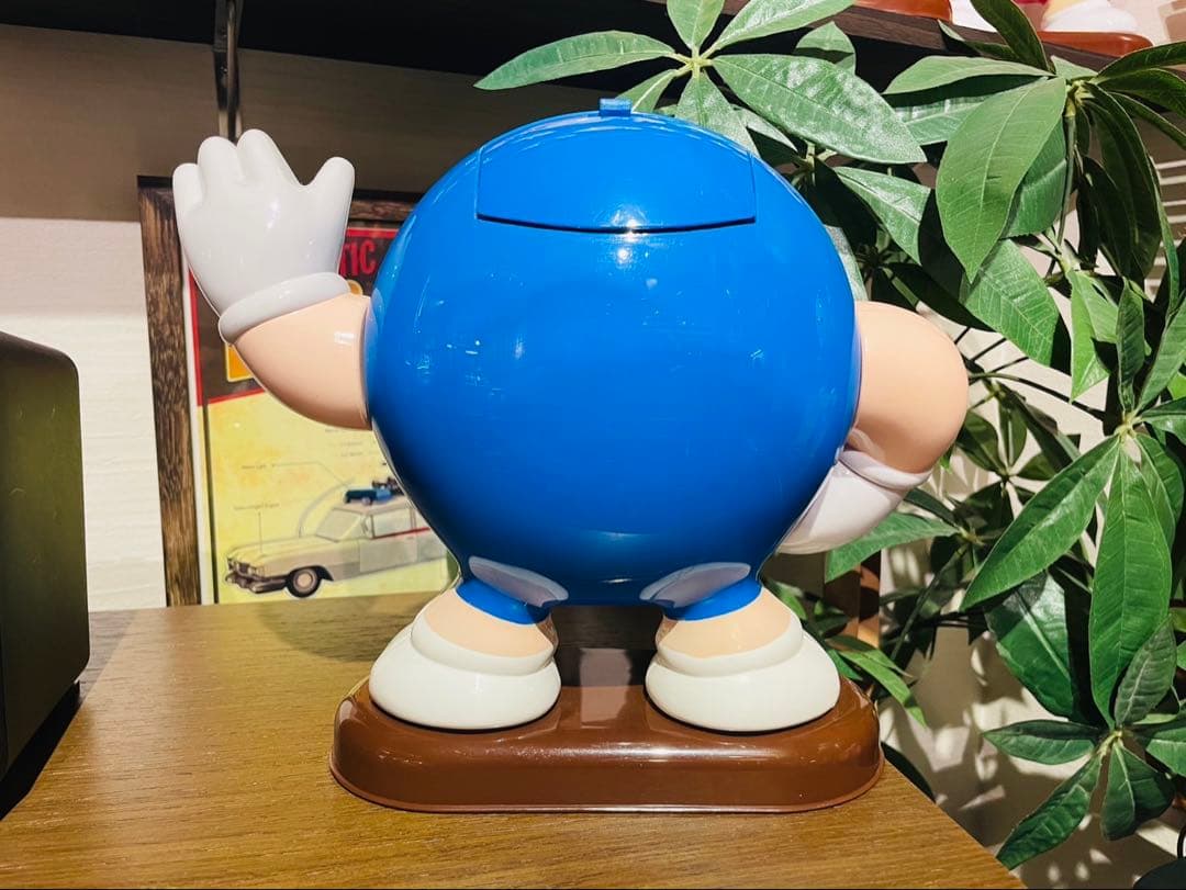 ★超激レア★ M&M's エムアンドエムズ ディスペンサー 青