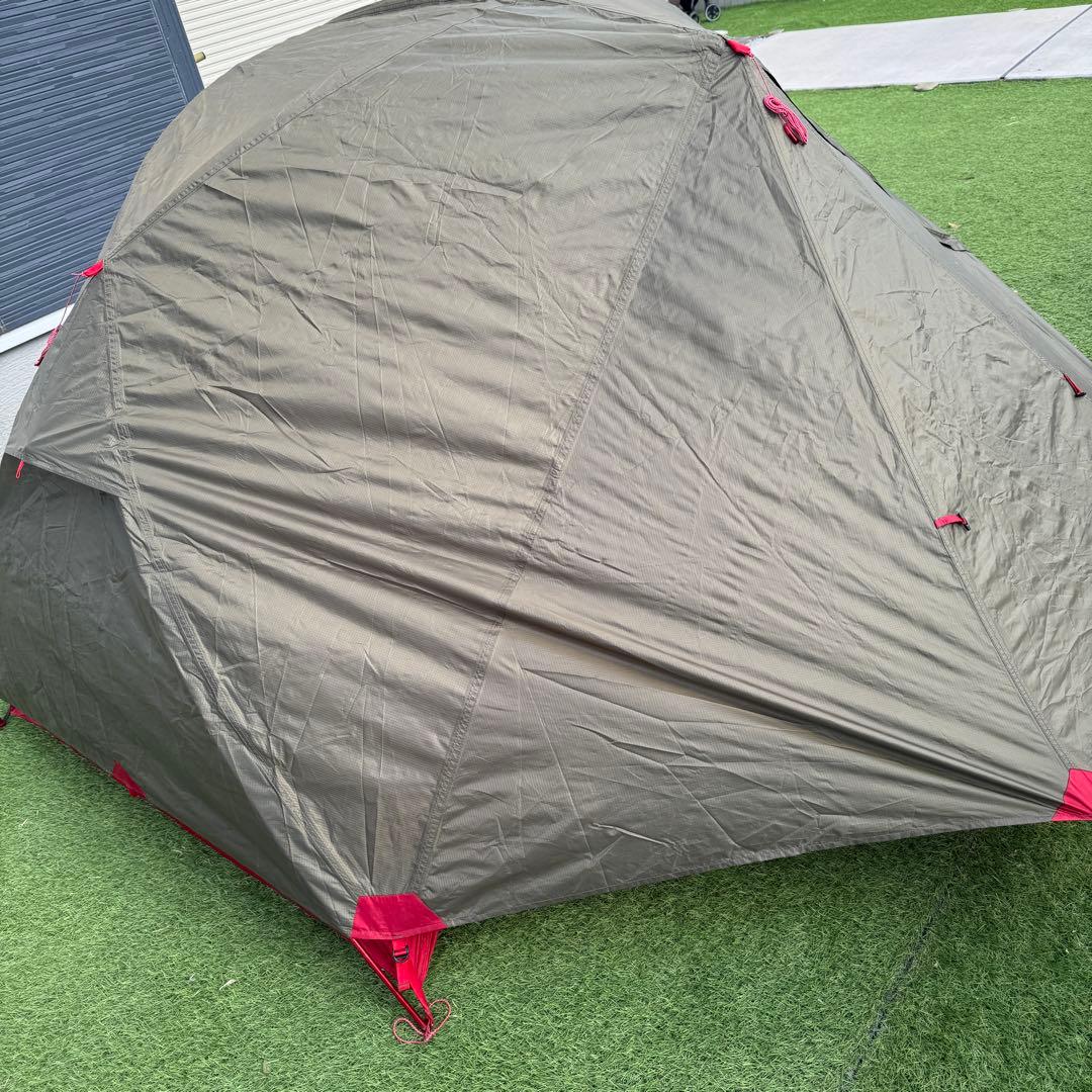 MSR エリクサー2 山岳テント　ヨーロッパ限定 グリーン