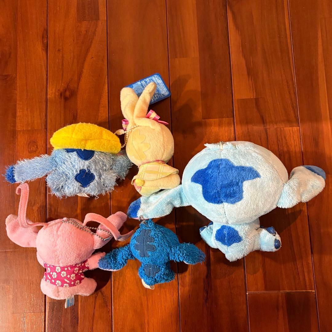 【まとめ売り】ディズニー　スティッチ　ぬいぐるみ　グッズ　(8-028)