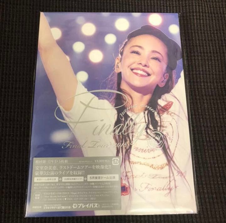 新品　安室奈美恵 2018 Finally 初回限定　DVD 全5種