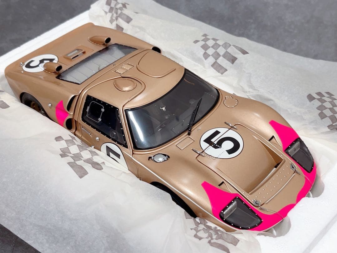 1/18 エグゾト 京商 フォードGT40 Mk II #5 1966 ルマン