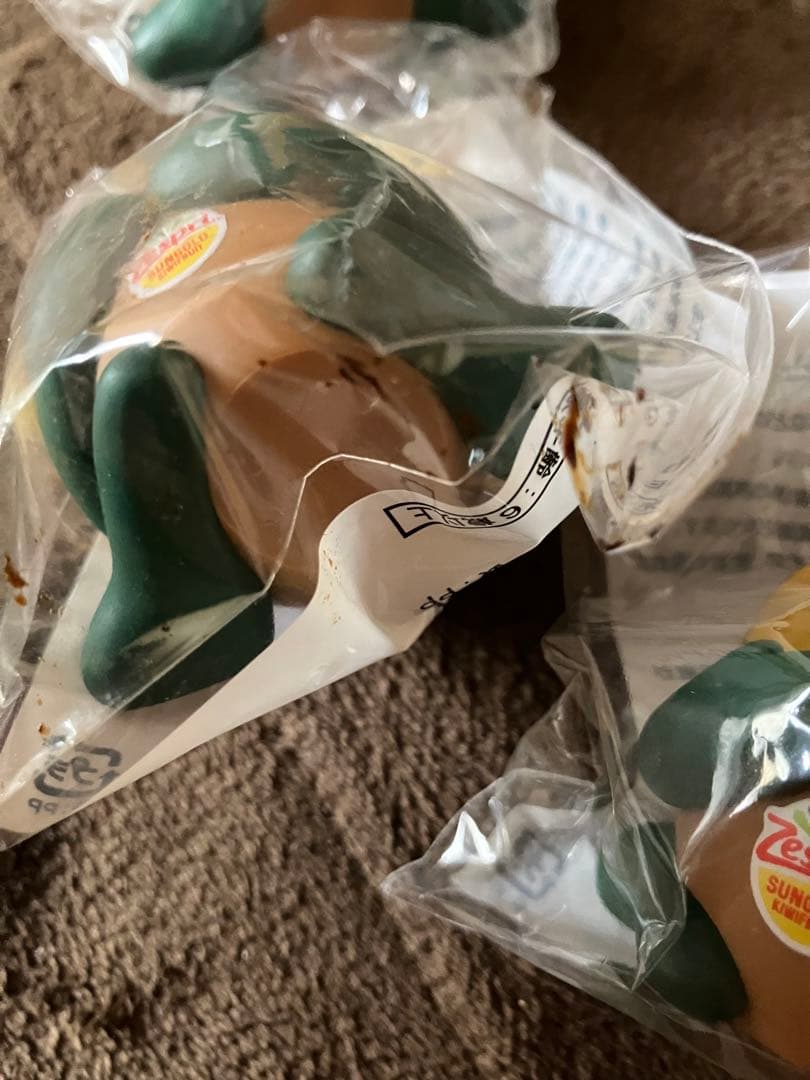 ゼスプリ　キウイブラザーズ　フィギュア グリーン&ゴールド　まとめ売り