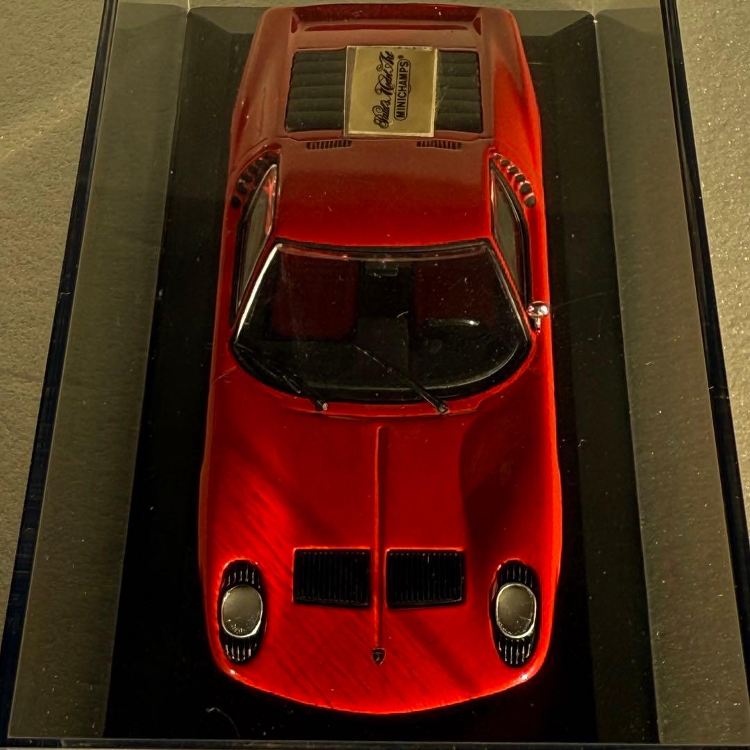 MINICHAMPS ランボルギーニ　ミウラ　1/43 ミニチャンプス