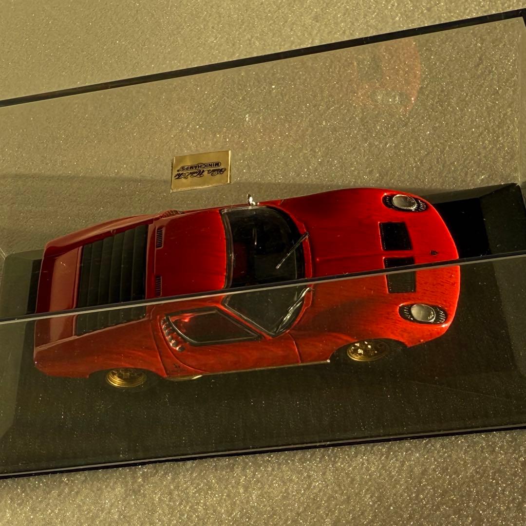 MINICHAMPS ランボルギーニ　ミウラ　1/43 ミニチャンプス