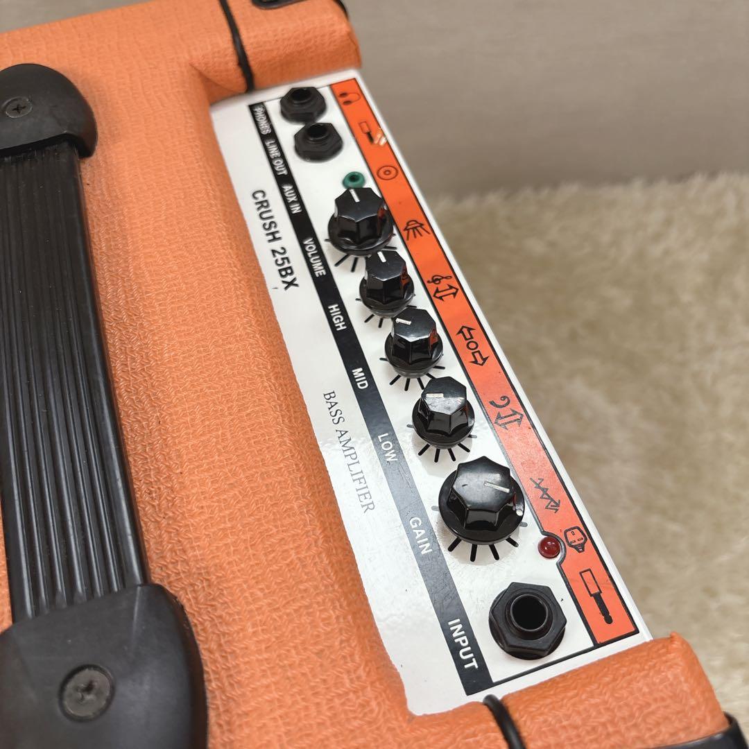 【極美品】 ORANGE CRUSH 25BX ベース アンプ