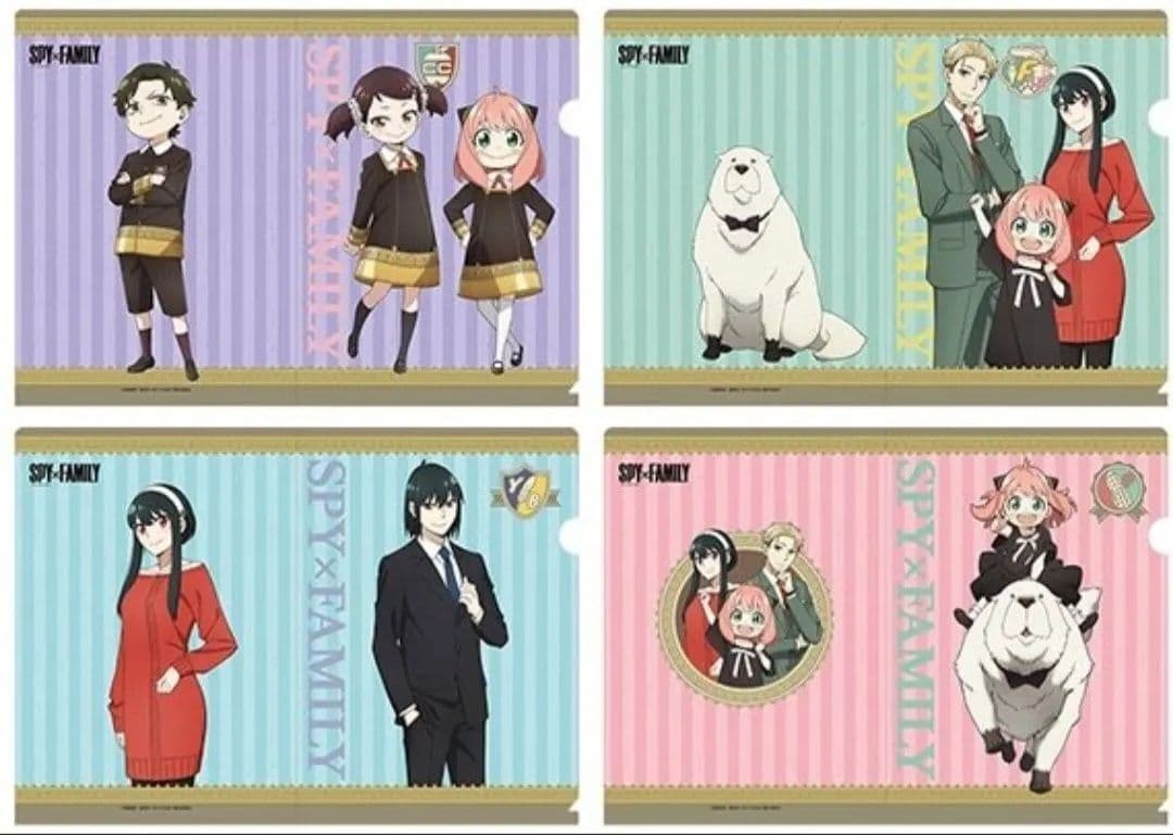 EC♥ スパイファミリー クリアファイル コレクション コンプ 10セット