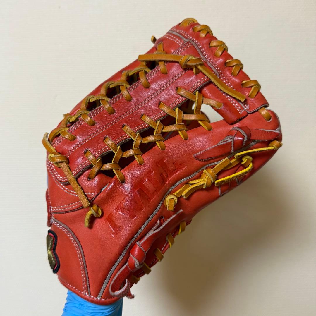 アンダーアーマー 軟式グローブ オレンジ