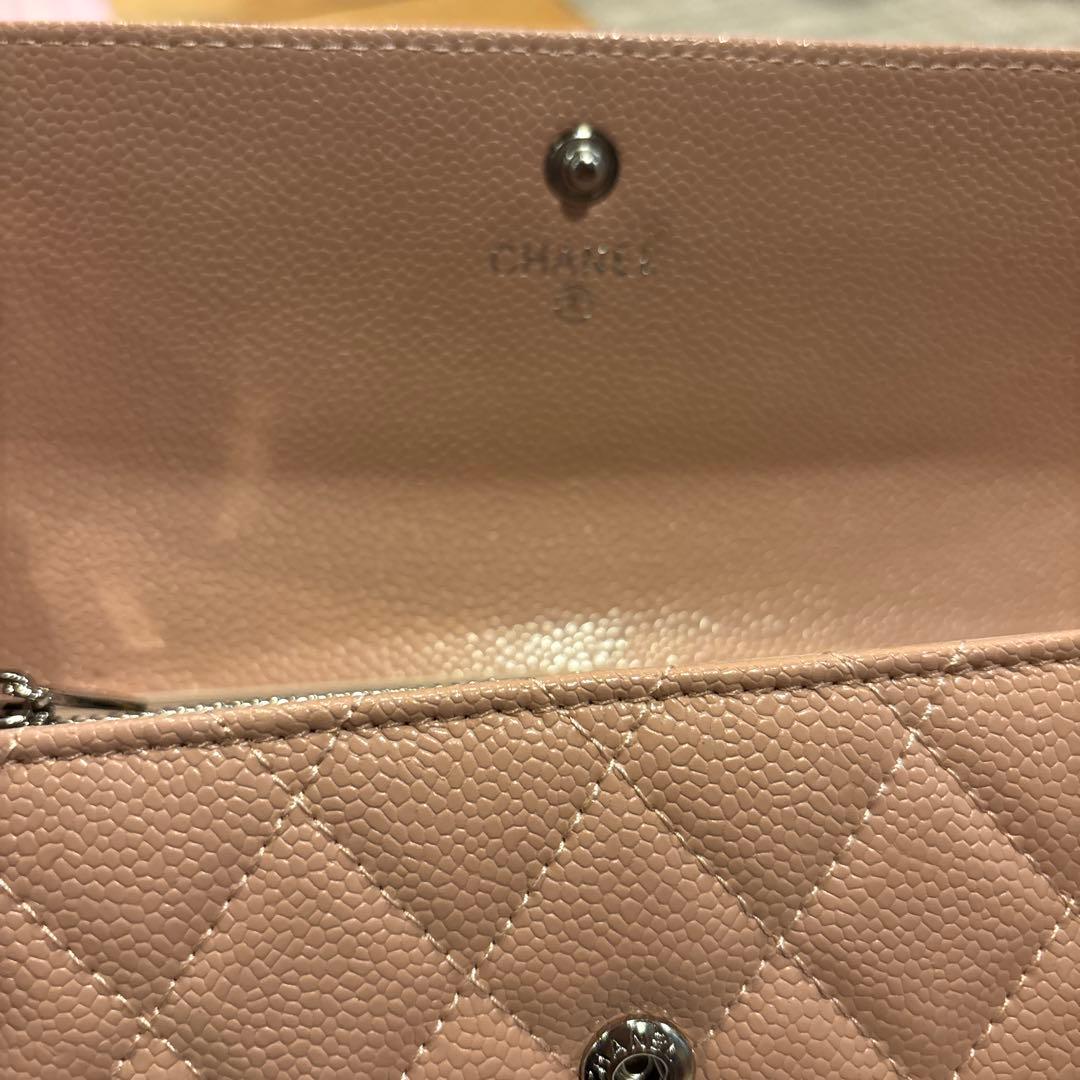 激レアCHANELマトラッセピンク新品未使用長財布ノベルティ