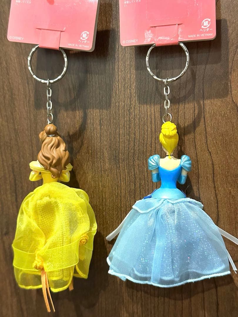 美品【タグ付】ディズニーリゾート プリンセスキーホルダー 13個セット おまけ付