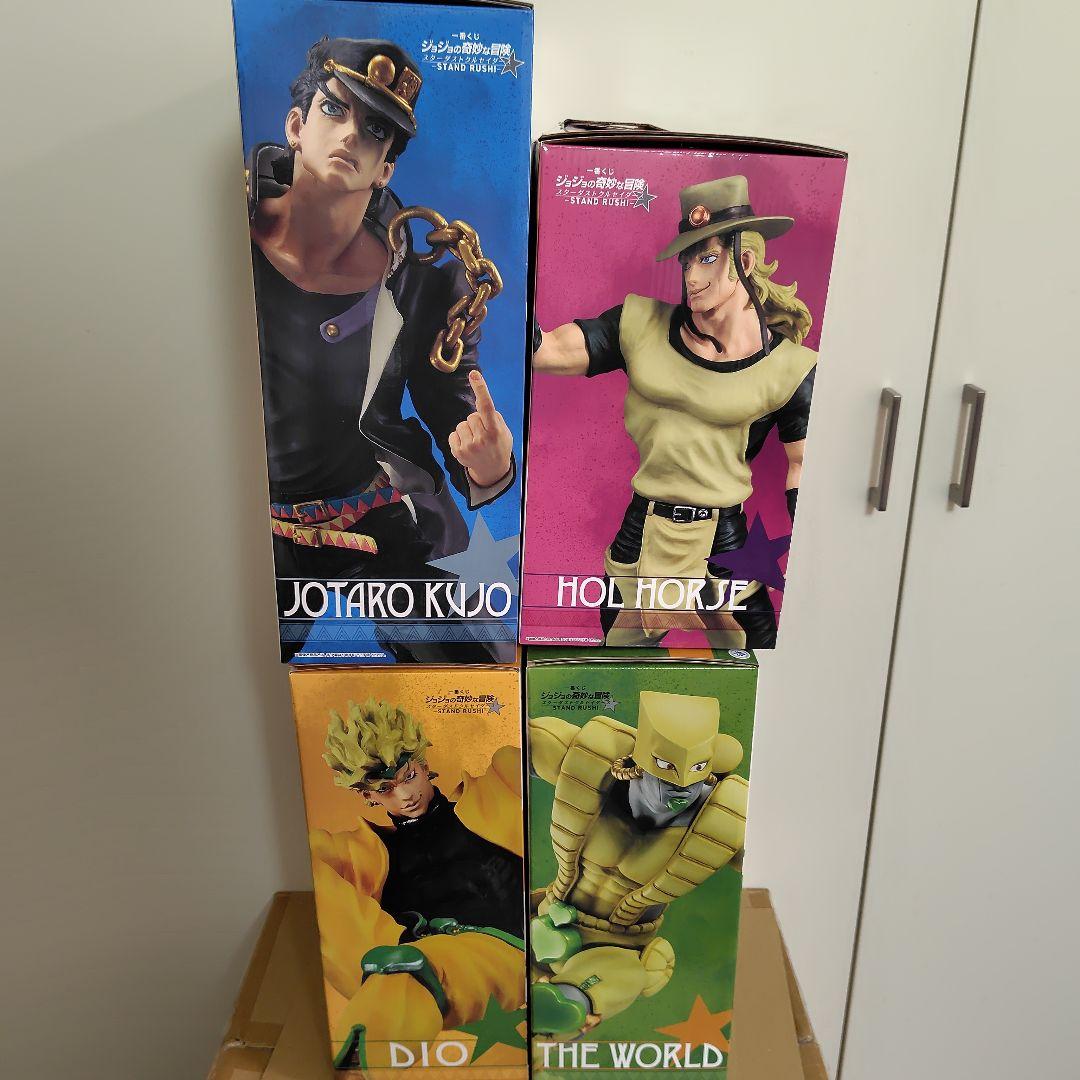 ジョジョ　スターダストクルセイダース フィギュアセット