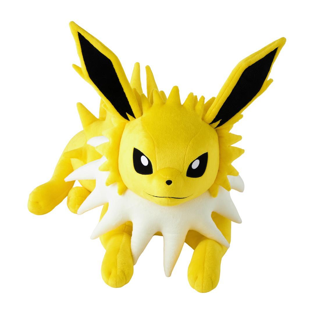 新品 等身大 ぬいぐるみ 寝そべり　サンダース　ポケモンセンターオンライン