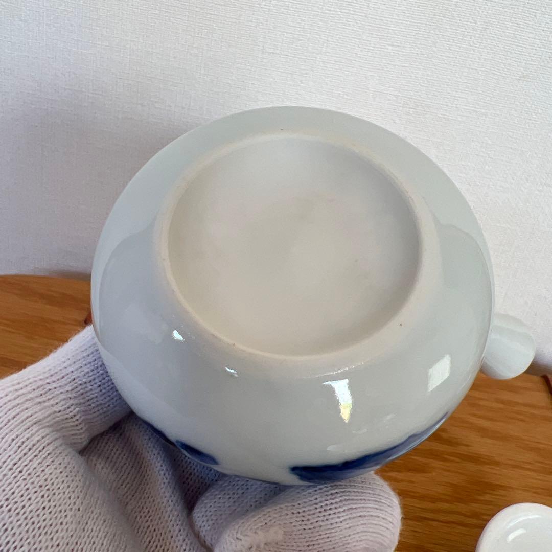 茶道具　平安竹泉　茶碗4客　急須