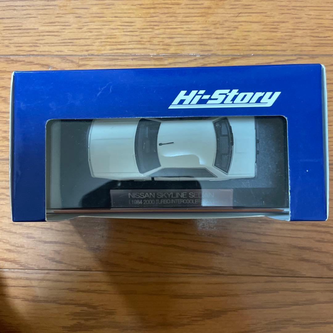 HI-story 1/43 NISSAN スカイラインセダン　 1984 鉄仮面