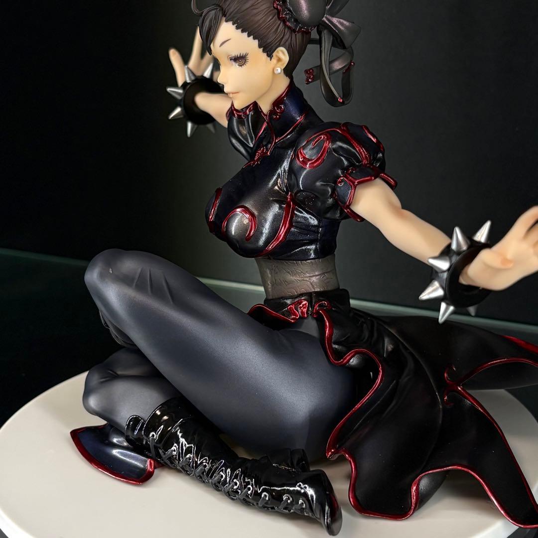 春麗 ブラックII 限定版「ストリートファイター」 1/8 フィギュア