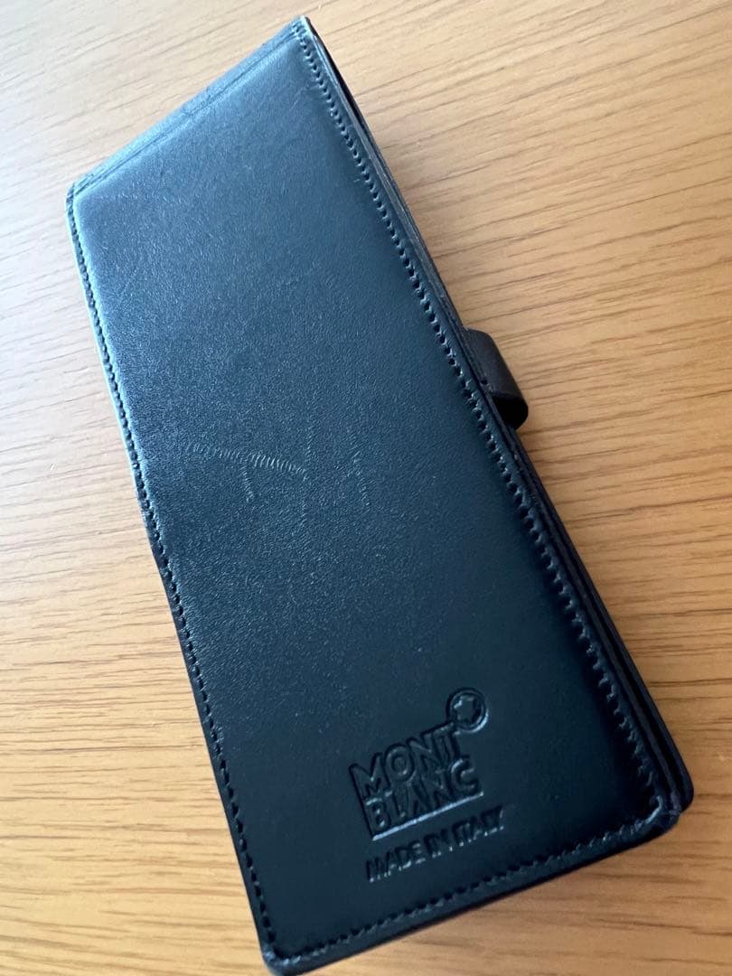 モンブラン　ペンケース3本入れ　中古品