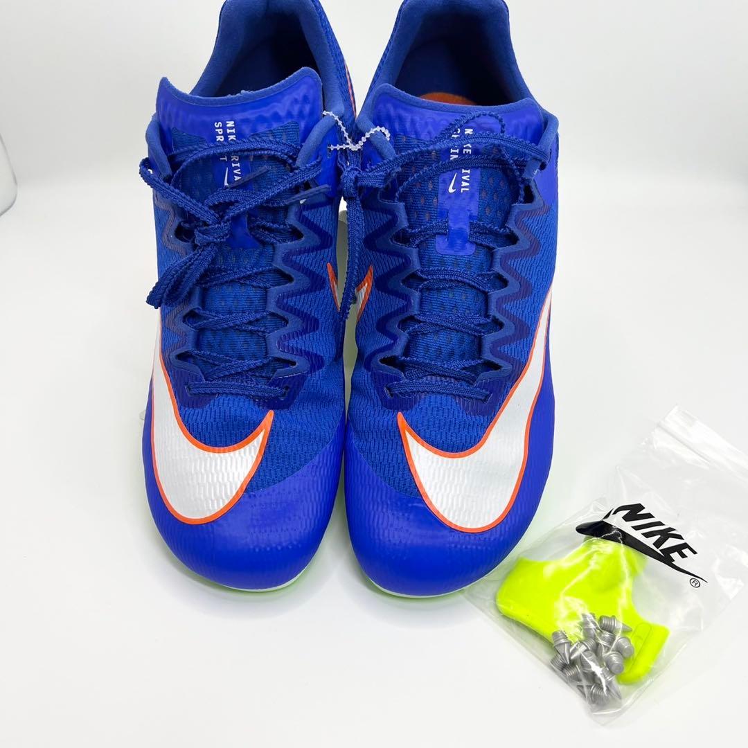 ☆新品☆Nike スパイクシューズ 青/白/オレンジ27.5cm