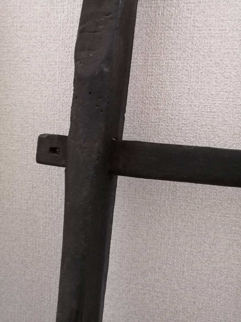 【最終価格】養蚕農家の古いはしご（江戸時代）