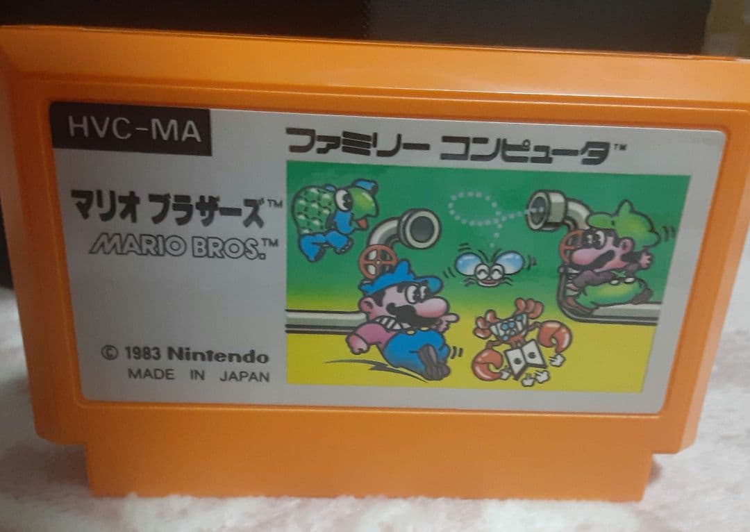マリオブラザーズ ファミコン 銀箱