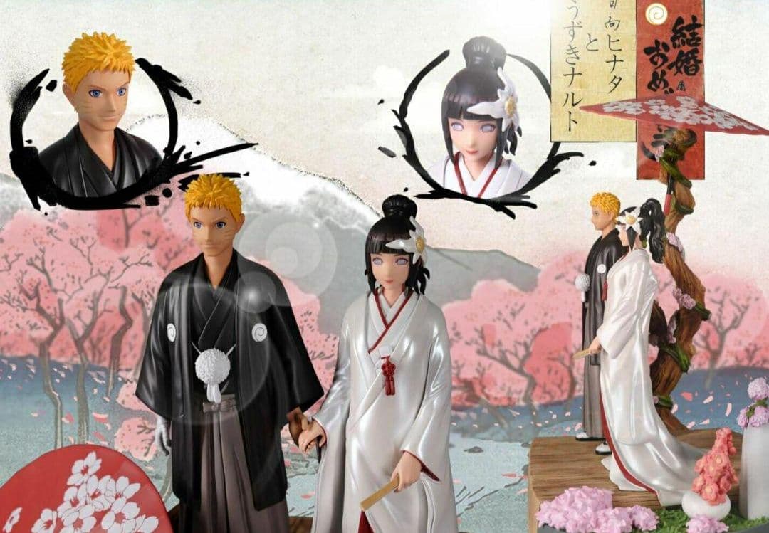NARUTO ナルト ヒナタ 結婚式 婚礼 フィギュア 祝言日和 GK