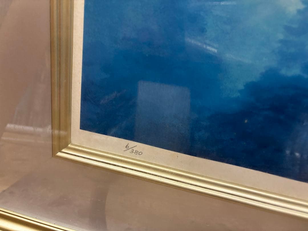 東山魁夷　雲立つ嶺　絵画