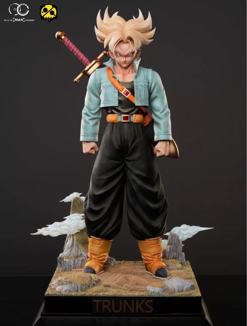 ドラゴンボール トランクス ガレキ ガレージキット スタチュー X⑨