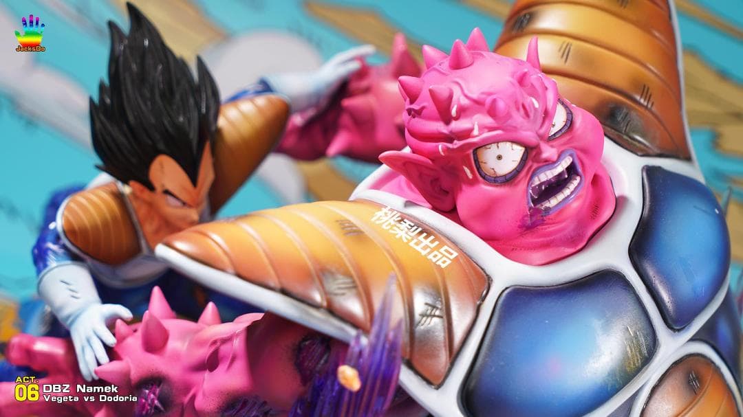 新品未開封『ドラコンボール』 　ベジータ＊ドドリア　 ガレージキット スタチュー