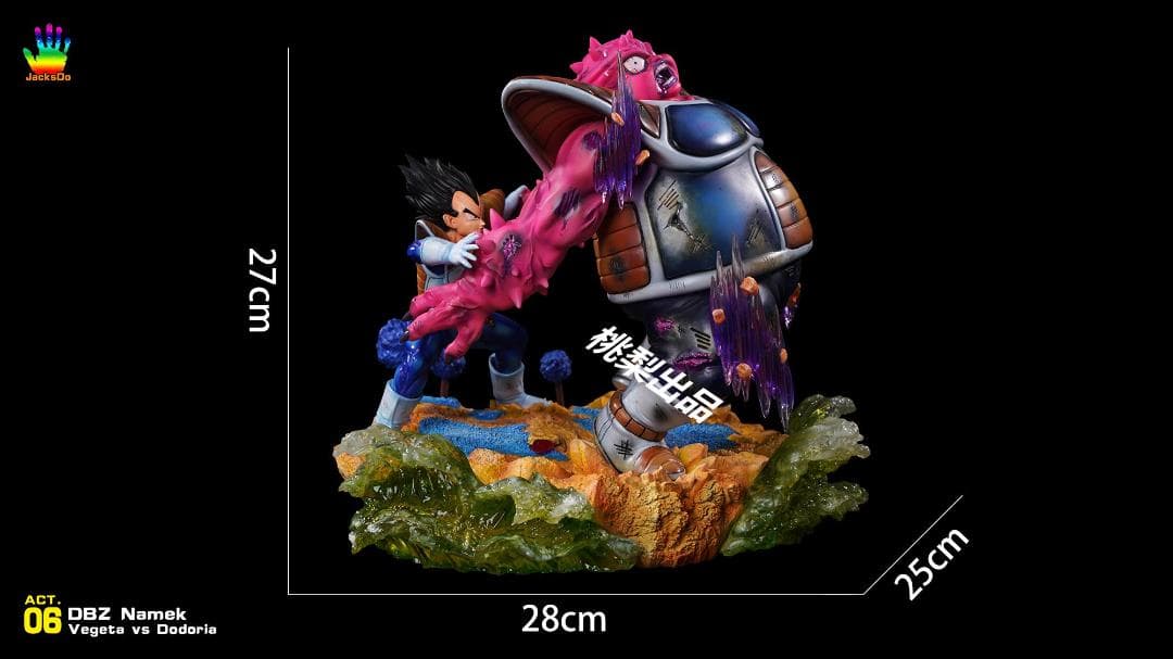 新品未開封『ドラコンボール』 　ベジータ＊ドドリア　 ガレージキット スタチュー