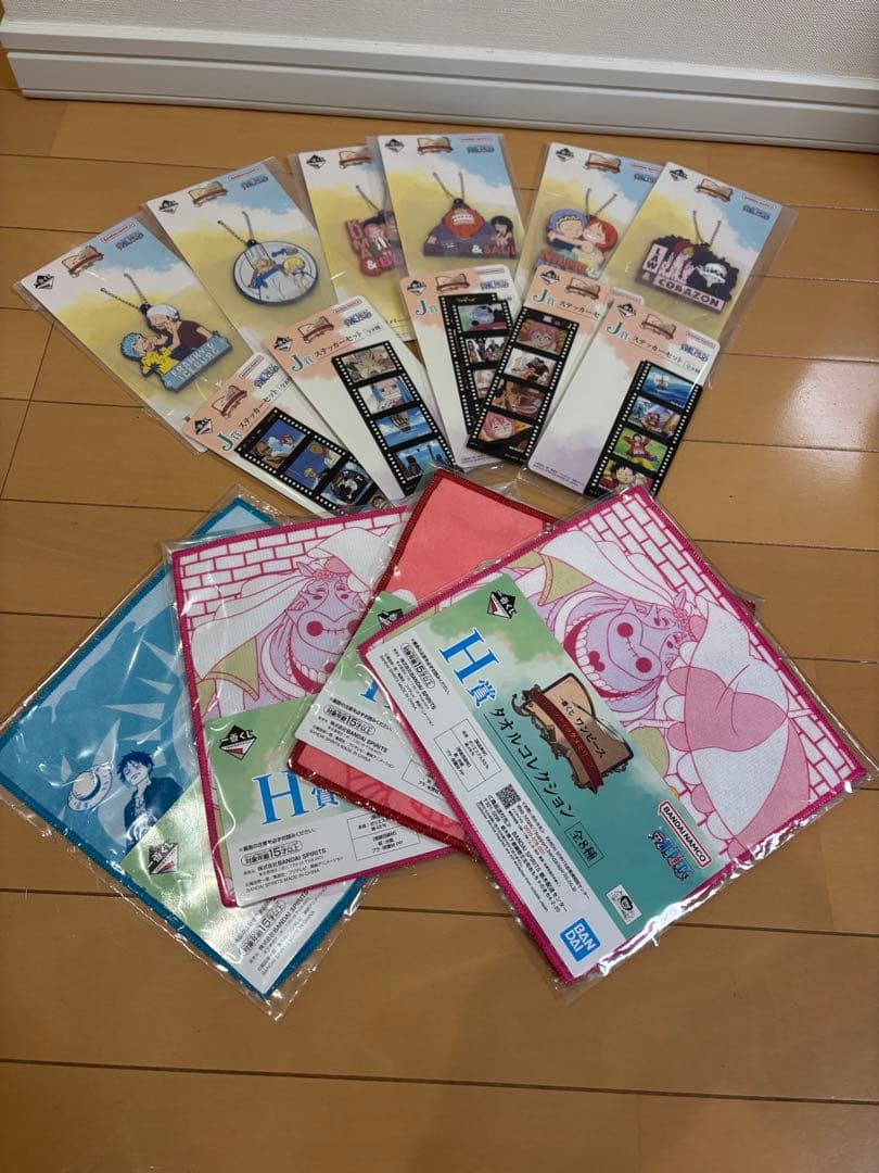 一番くじワンピース D賞 THE GIANT NAME フィギュア　おまけ付き