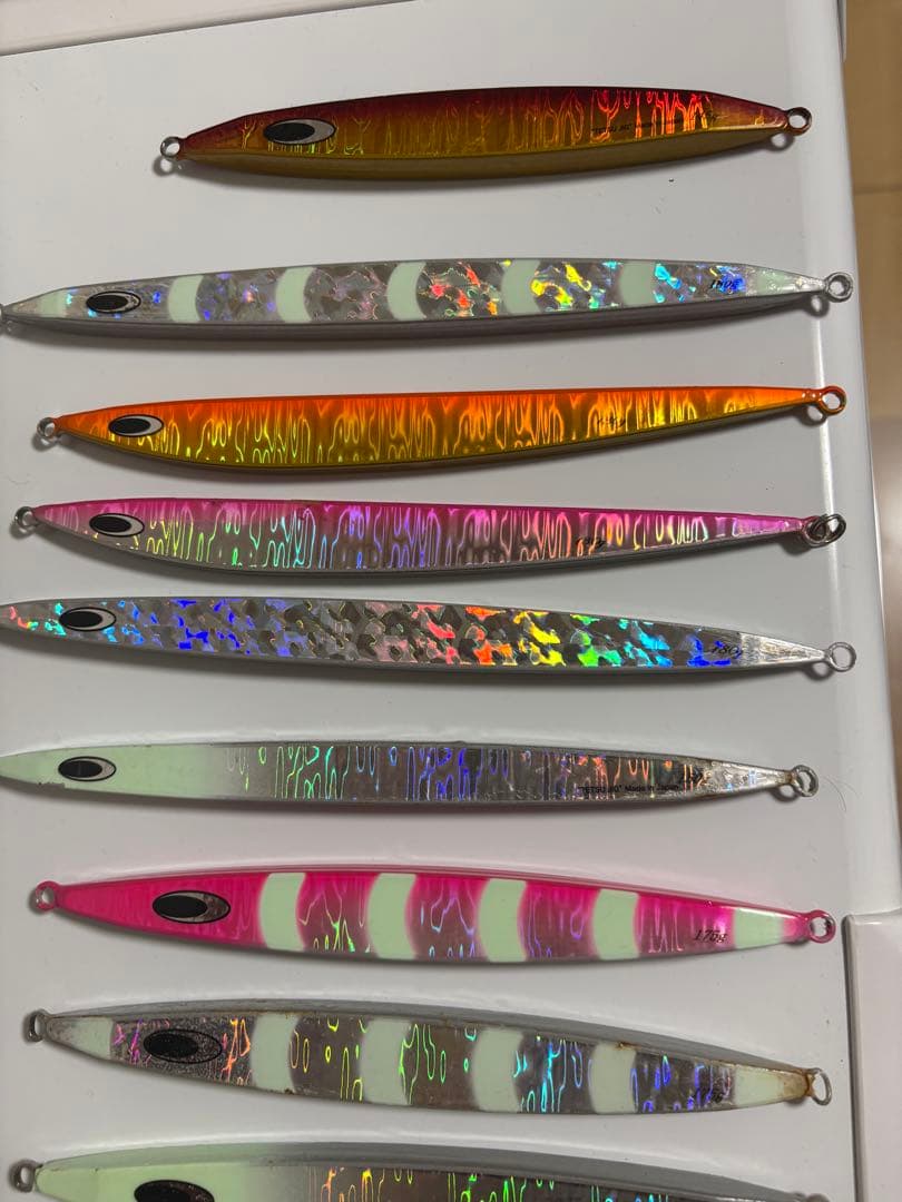 ケイタンジグ　鉄ジグ　多数　ケース付き　120g〜200g