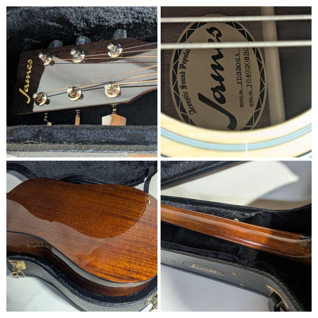 jd330 na ジェームス　james アコースティックギター アコギ