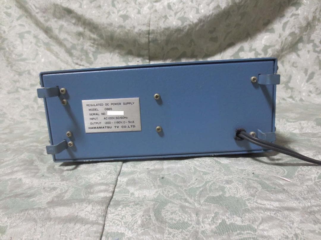 HAMAMATSU TV◆REGULATED DCSUPPLY HTV-C665