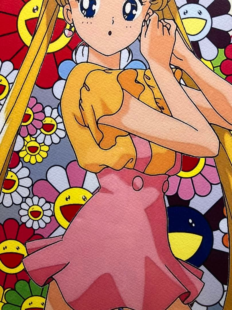 セーラームーン アートプリント 限定版 A3サイズ（額装）