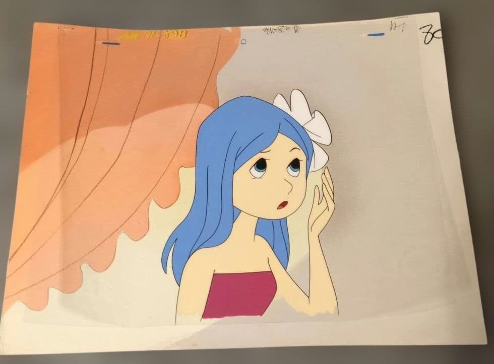 虫プロの遺産 なつかしの世界名作 アンデルセン物語 『人魚姫』セル画 昭和レトロ