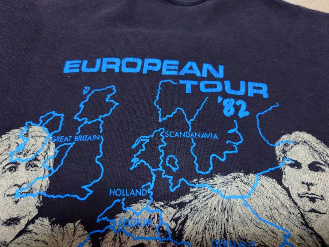 ローリングストーンズ　ツアーTシャツ　音楽雑誌　海外購入品　レア