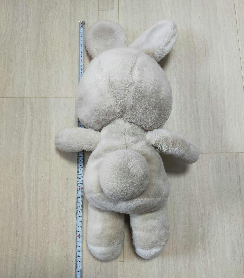 ぬいぐるみ　大　うさぎ　グレー　吉徳　昭和　レトロ　平成　ぬい活