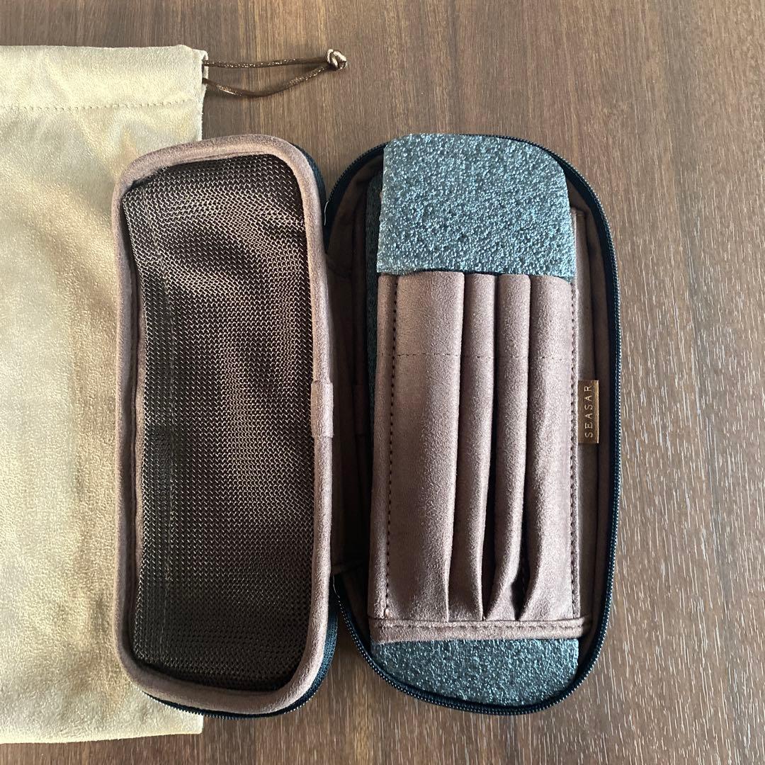SEASAR OctFold ペンケース カルロスナイロン　黒　オクトフォールド
